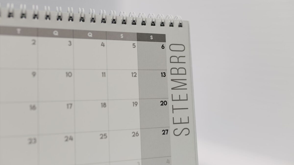 calendar planning 6 weeks