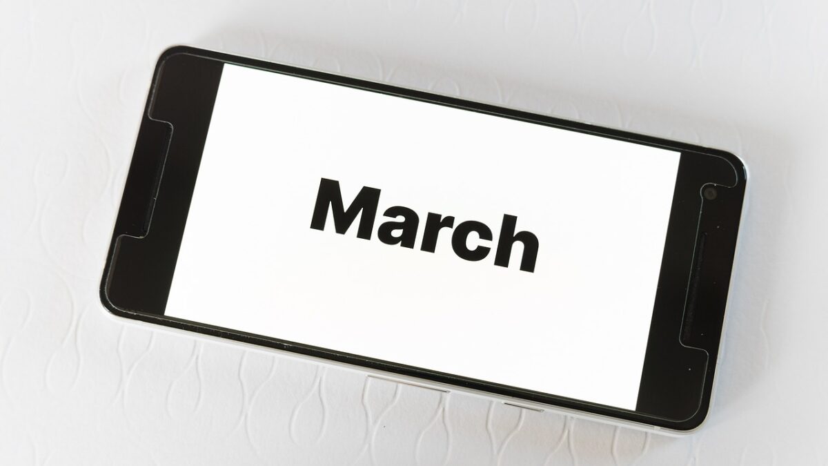 march calendar planning