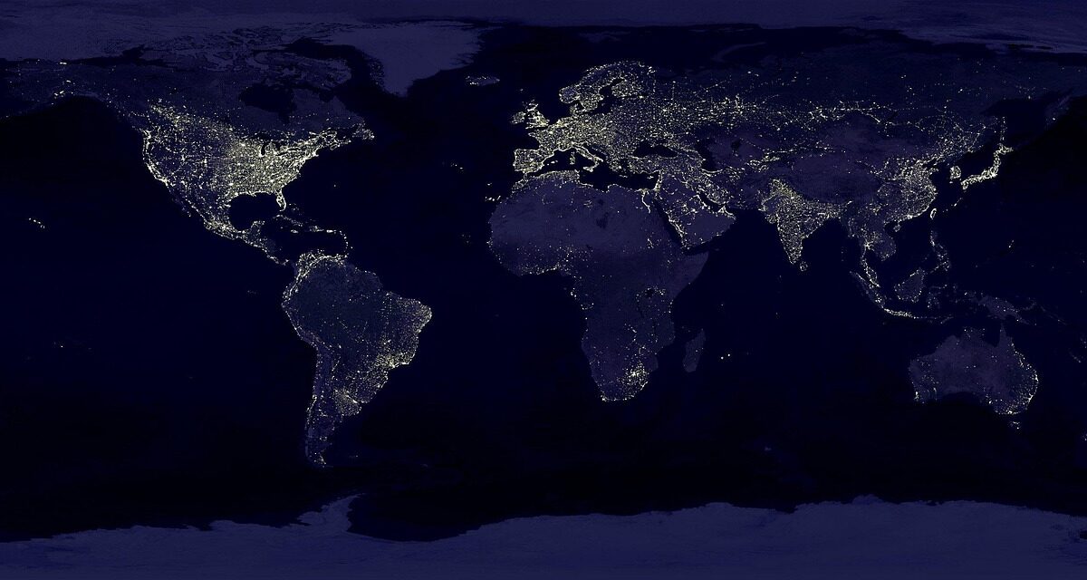 world map daylight saving